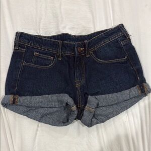 H&M Dark Blue Jean Shorts